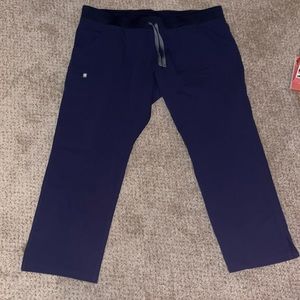 Figs Kade Cargo Scrub Pants Navy XXL Petite